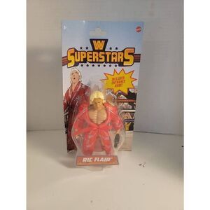 Mattel WWE Superstars Ric Flair With Entrance Robe 5" Action Figure NWOT